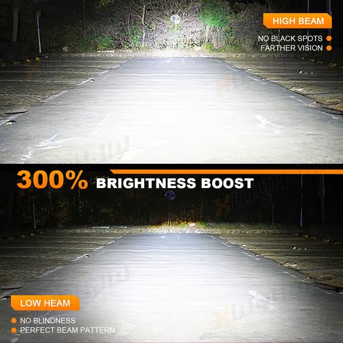 XWQHJW® H11 LED Headlight Kit Low Beam Bulb Super Bright 6000K 2-PACK - Picture 7 of 11