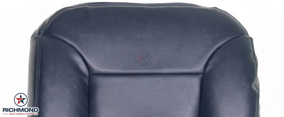 Синий кожаный чехол на сиденье водителя для 95 96 97 Chevy Silverado K1500 K2500 K3500 - Изображение 3 из 4