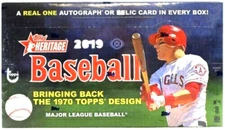 2019 Topps Heritage MLB Baseball - Base Card Singles 1-199 Complete Your Set!