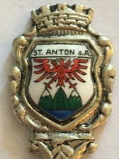 Vintage Souvenir Spoon Collectible. St. Anton a.A. Austria