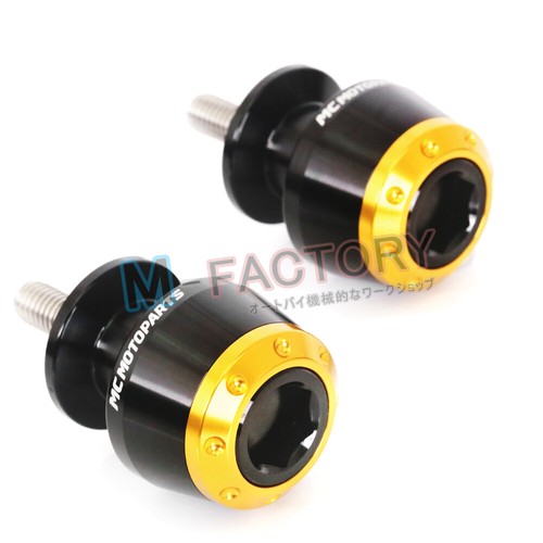 CNC Swingarm Spools Protect Fit Suzuki GSX-S1000 2015-2018 15 16 17 18 - Picture 4 of 12