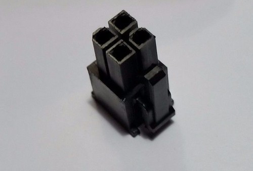 Connettore ATX femmina 4 pin nero (quantità multiple) per alimentatore EPS - Foto 2 di 4