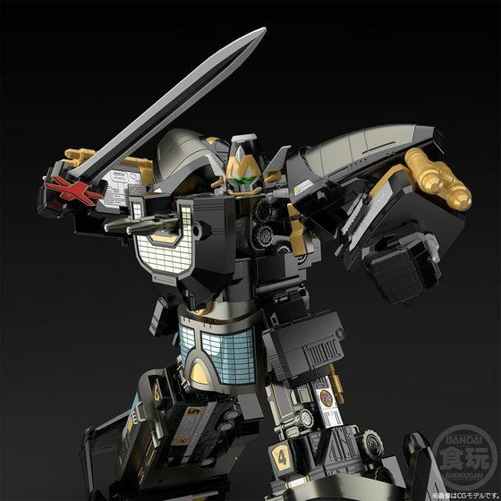 SUPER MINIPLA Black Max Victory Robo GoGoFive Plastic Model