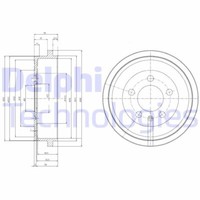 Delphi BF463 Bremstrommel FüR Audi Seat Skoda Vw