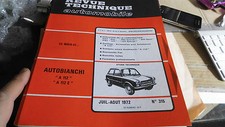 Revue technique Autobianchi A112