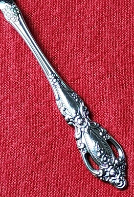 Oneida MONTE CARLO Stainless Deluxe USA Glossy Flatware Pierced Floral U SELECT