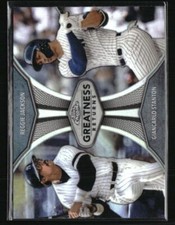 Reggie Jackson / Giancarlo Stanton 2019 Topps Chrome #GRE-13  Baseball Card