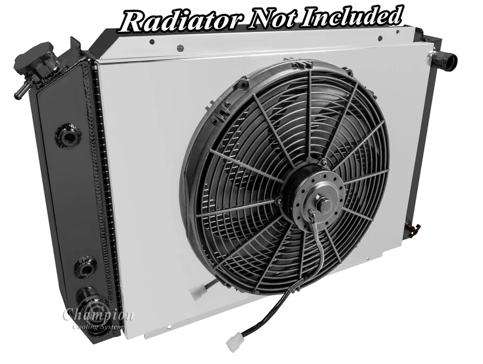 Champion Kool Shroud W/ 16" Fan for 1979 - 1993 Ford Mustang #FS138 - Imagem 3 de 4