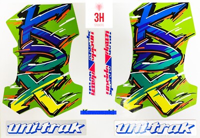 KD WORKSオリジナル キャンパーステッカー Custom graphics for Kawasaki KDX 200 KDX 125 KDX200 KDX125