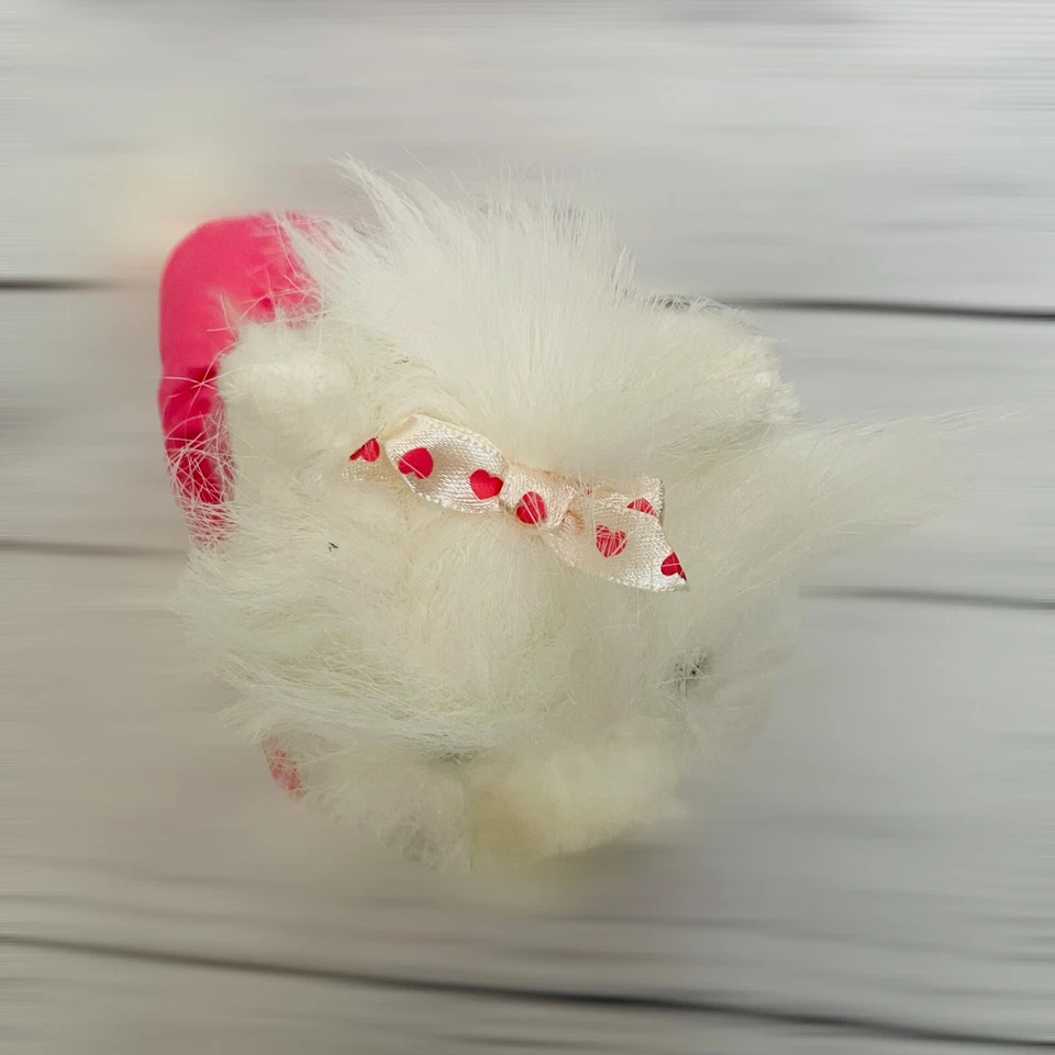 Ganz Webkinz Lil Kinz YORKIE 7" Plush DOG White Stuffed Animal Outfit No Code - Image 4 of 4