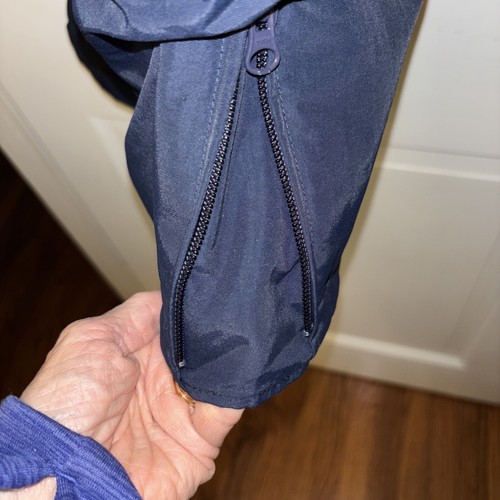 Lands End Kids Grow-A-Long Bibs Snow Ski Adjustable Pants NavyBlue Sz 5 - Picture 7 of 15