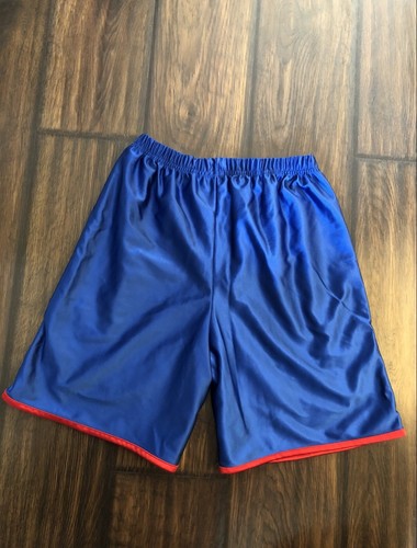 Boy’s Youth Sz 10/12 Athletic Shiny Swoosh Running Basketball Kids Logo - Picture 2 of 5