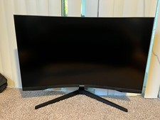 Samsung 32" WQHD Gaming Monitor with 1000R Curved Screen - Black