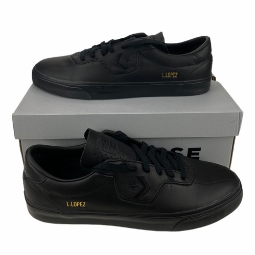converse louie lopez black leather