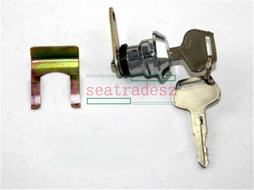 Cab Door Lock Cylinder With Key For Komatsu PC200-6 PC200-7 Excavator New - Picture 4 of 8