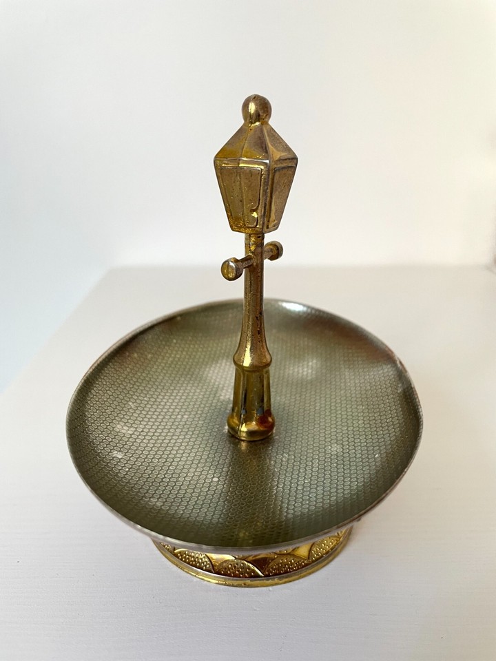 Vintage Brass and Copper Jewelry Trinket Oval Dish eBay