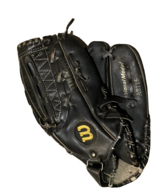 WILSON A2115 Roger Clemens Professional Model Baseball Glove RHT Vintage Black