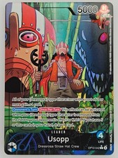One Piece - OP10-042 Usopp - Parallel Alternate Art Leader Foil -Royal Blood