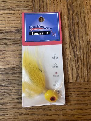 Challenger Bucktail Jig Hook 1/2