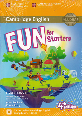 Cambridge English FUN FOR STARTERS 4th Edition Student's Book+Extras @NEW