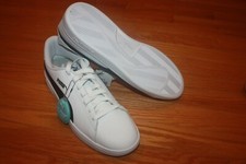New In Box Men's Puma Smash V2 White Black Classic Shoes Sneakers SHIP FREE US