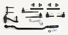 1955-1957 Chevrolet Belair 210 Manual Drag Link Pitman Arm Idler Arm Tie Rod Kit