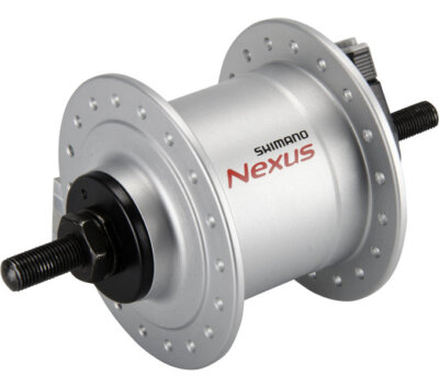 Shimano Nabendynamo DHC30001NDNS 6V 1.5W Vollachse 36Loch silber 20-28 Zoll