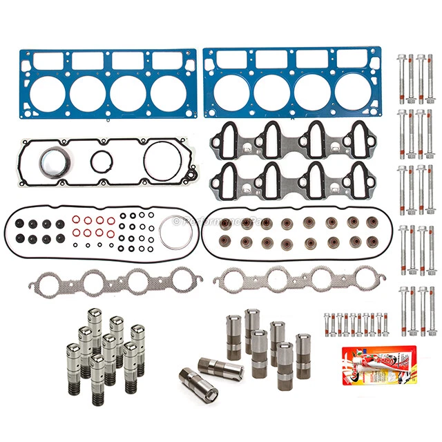 Head Gasket Set Bolts Lifters for Chevrolet Colorado Express GMC Savana Yukon - Image 4 of 4