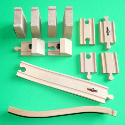 RXKFIGX 20 Stück Gleisverbinder - Universal Schienenverbinder Für Holzeisenbahnen