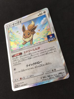 ★PSA10★【イーブイ/ジム/GYM/プロモ】EEVEE 245/SM-P Eevee Pokemon Card Gym Promo Japanese No.245/SM-P Rare