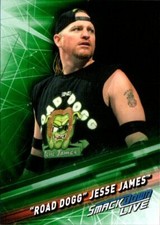 2019 Topps WWE Smackdown Live Insert Green Parallel #84 Road Dogg Jesse James
