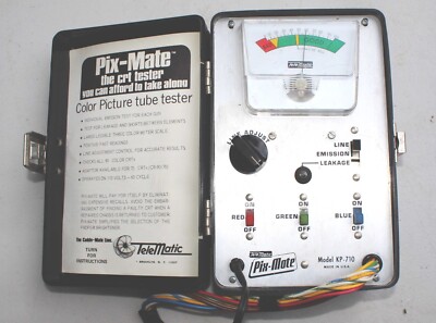 TELEMATIC PIX-MATE KP-710 COLOR CRT TESTER