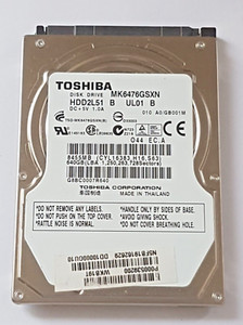 640 GB SATA Toshiba MK6476GSXN 5400rpm 8MB HDD 2,5" interne Festplatte