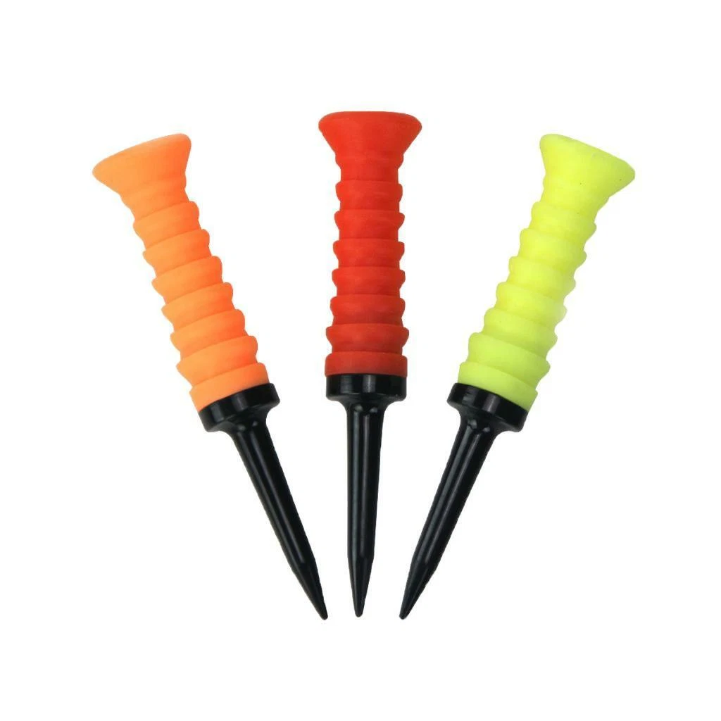 120 Stück Golf-Tees Aus Kunststoff, 36 Mm, In 4 Farben - Langlebig & Reibungsarm