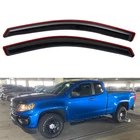 In-Channel Window Visors Rain Guards for 2015-2022 Chevrolet Colorado GMC Canyon