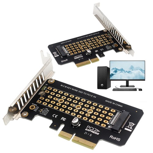 M.2 NVME To PCIe 3.0 X4 Adapters 32Gbps Full Speed Convenient for Desktop PC - Afbeelding 9 van 14