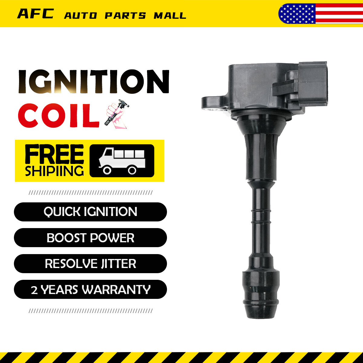 6 Ignition Coils Pack For Nissan Maxima Altima Quest Murano 3.5L V6