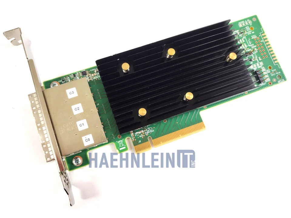 Avago Broadcom LSI 9400-16e SATA / SAS HBA Controller 12Gbps IT-Mode SFF-8644 - Image 2 of 4