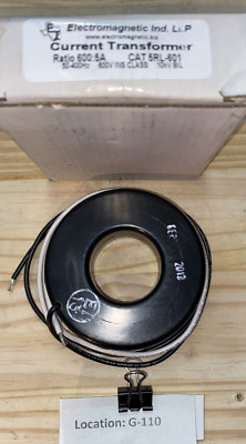 CURRENT TRANSFORMER Model 5RL-601 Ratio 600:5A 600V 10kV