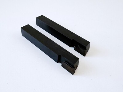 (2) VALENITE AL8 C5 Carbide Tipped 1/2'' X 1/2 X 3-1/2 HSS Lathe Tool Bit Cutting