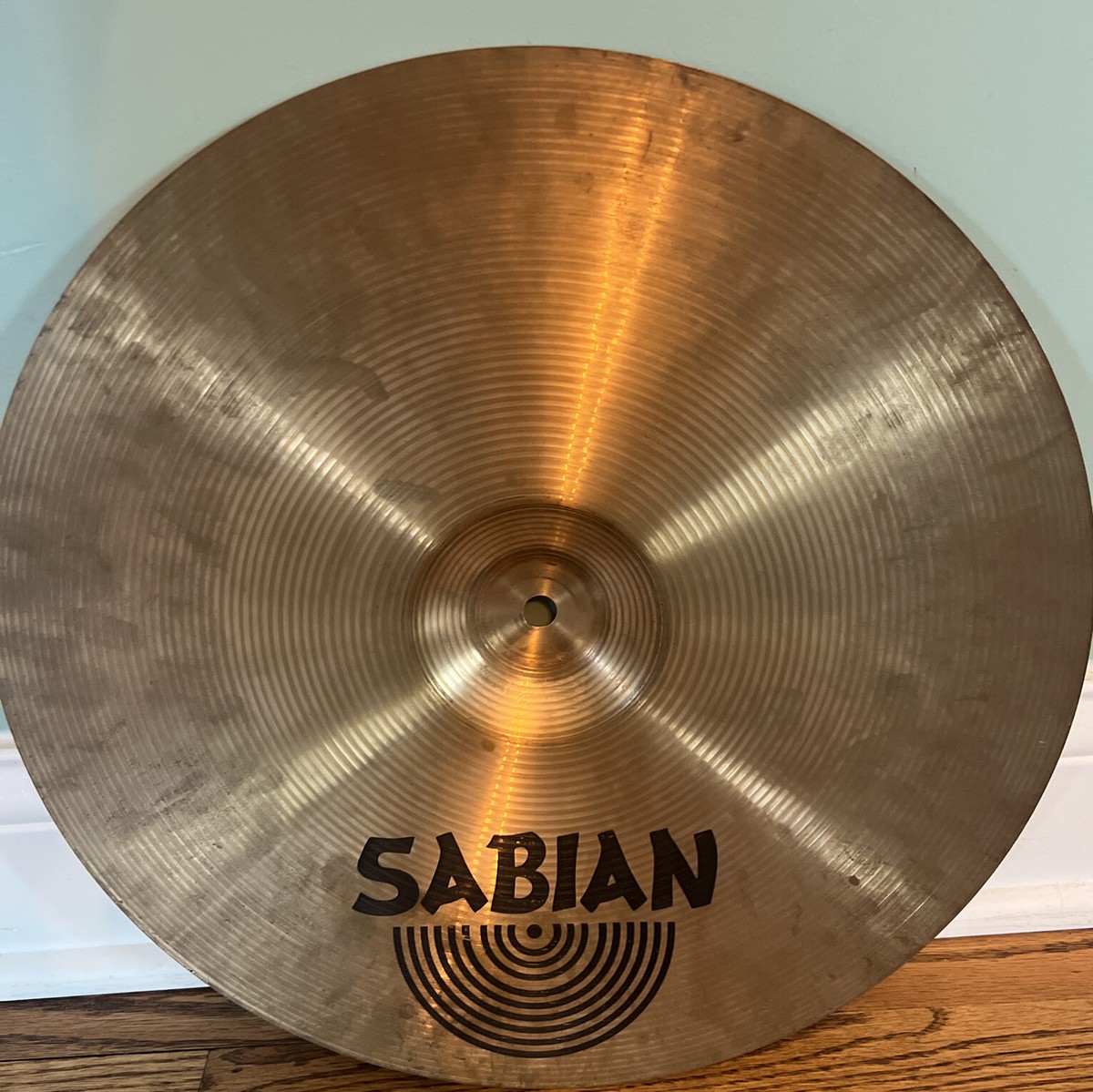 Sabian B8 15” Thin Crash Great Cymbal No Cracks Old Logo | eBay