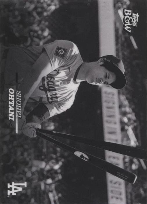 2024 Topps Black & White - Shohei Ohtani #1 - 1 of 1