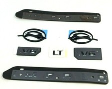 2014-2020 Chevrolet Impala Lt V6 Black Body Emblem Nameplate Kit New Oem 2014-2020 Chevrolet Impala Lt V6 Black Body Emblem Nameplate Kit New Oem