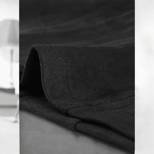 Faux Suede Blazer Womens Belted Long Sleeve Spring Work Jacket Black Size L / 14 - Picture 2 of 4