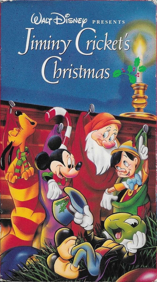 WALT DISNEY PRESENTS JIMINY CRICKET'S CHRISTMAS-VHS | eBay