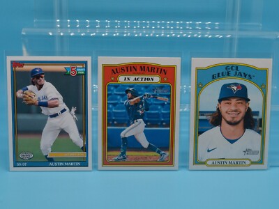 Austin MARTIN 2021 Topps Pro Debut Lot of (3)