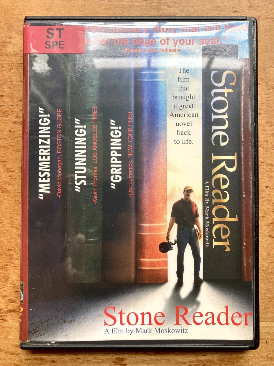 The Stone Reader (DVD 2004, 2-Disc Set) Mark Moskowitz Rare