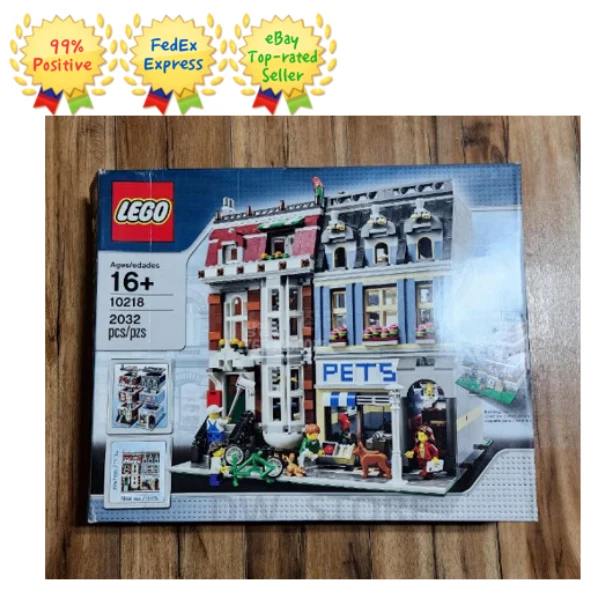 Hjemland Så mange skole Lego 10218 Creator Pet Shop Set Brand New And Factory Sealed Mint Condition  673419145350 | eBay