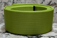 GRIP6 BELT - LIME GREEN 39 INCH / 31 WAIST - MIDWEIGHT - 1.5 WIDE MEN / WOMAN