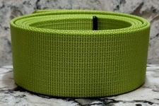 GRIP6 BELT - LIME GREEN 56 INCH / 48 WAIST - MIDWEIGHT - 1.5 WIDE MEN / WOMAN
